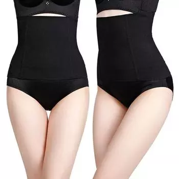 Корректирующее белье для коррекции талии, корсет для коррекции талии, корсет для похудения, подтягиватель ягодиц, корректирующее белье S чёрный