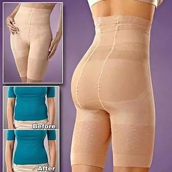 Корректирующее белье для живота, шорты для женщин, корректирующие трусики с высокой талией, корректирующие шорты под платья, шорты для мальчиков M бежевый