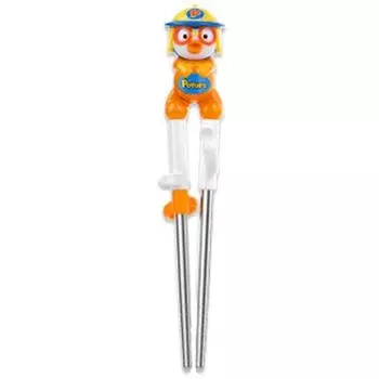 Корректирующие палочки Edison Pororo из нержавеющей стали, уровень 2, для правой руки, оранжевые (Пожарный), 1 кусок