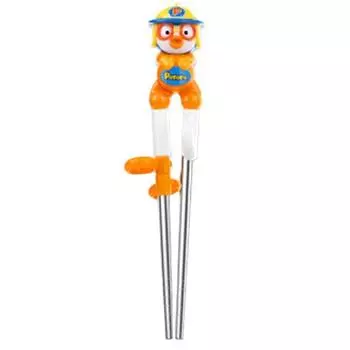 Корректирующие палочки Edison Pororo из нержавеющей стали, уровень 1, для правой руки, оранжевые (пожарный), 1 кусок