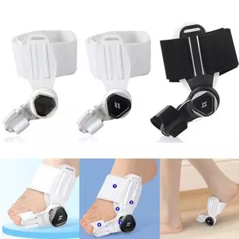 Корректор косточки большого пальца ноги, ортопедический унисекс, выпрямитель для косточки большого пальца ноги, регулируемая шина для косточки большого пальца ноги с разделителем для облегчения косточки большого пальца ноги C