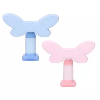 Корректор осанки для ребенка, крепление на стол, силиконовая поддержка груди, регулируемая по высоте Blue