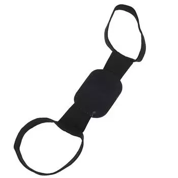 Корректор осанки для спины и плеч, 1 шт., корсет для поддержки позвоночника, пояс, бандаж, ортопедические изделия чёрный