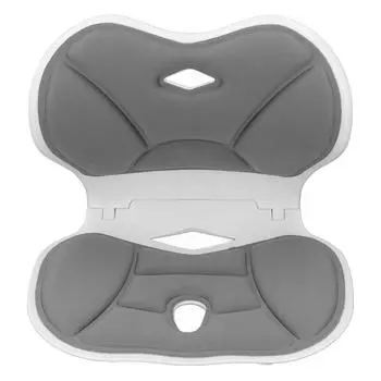 Корректор осанки Складной эргономичный поясничный упор Выпрямитель спины Поддержка талии Осанка серый