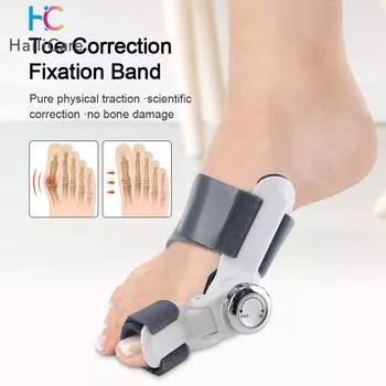 Корректор стопы 3D Knob Регулируемый корректор вальгусной деформации большого пальца стопы Выступающая часть кости Перекрывающийся разделитель пальцев ног Ортопедические принадлежности