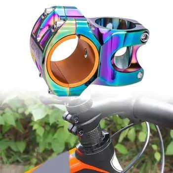 Коррозионная стойкость выноса велосипеда Легко устанавливается Легко переливающийся Неувядаемый короткий вынос руля для горного велосипеда