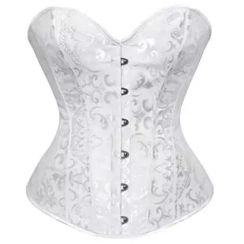 Корсет для контроля живота для женщин с кружевным дизайном и регулируемыми элементами L