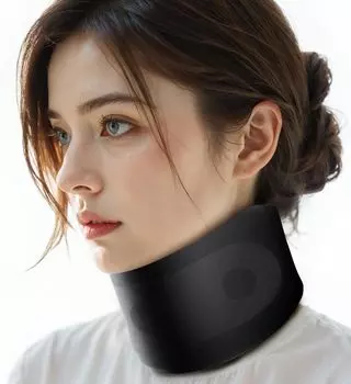 Корсет для шеи Hiayuloo, удостоенный награды Red Dot Award, от дзюдоиста Kazuya Summer, товары для снятия скованности шеи и плеч. Прямой поддерживающий корсет для шеи.
