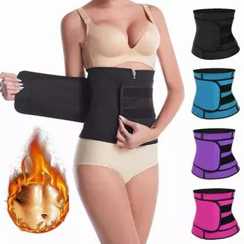 Корсет для тренировки талии для женщин, неопреновый пояс для тренировок, формирователь тела для сауны, спортивный пояс для фитнеса Fajas, спортивный пояс, корректирующее белье для похудения XL синий