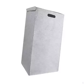 Корзина для белья грязная одежда складная бытовая многофункциональная домашняя корзина для хранения игрушек светло-серый