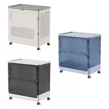 Корзина для белья на колесиках, складная современная корзина для полотенец, корзина для белья с колесами для детской комнаты, общежития, домашней прачечной, спальни белый