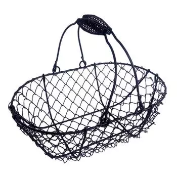 Корзина для фруктов Хранение овощей Железный столик Центральная часть Домашний декор Держатель Подставка для хлеба