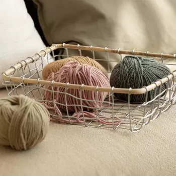 Корзина для фруктов на кухню, держатель для яиц, проволочный держатель для сервировки еды, креативный контейнер S