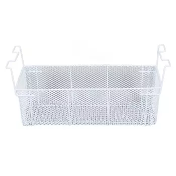 Корзина для холодильника с сеткой и ручкой из стальной проволоки, контейнер для хранения для кухни и ванной комнаты 66.5x26x27cm