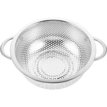 Корзина для хранения из нержавеющей стали Слив для пищевых украшений Фрукты и овощи Кухня 21X16.5X7.5cm