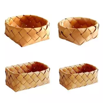 Корзина для хранения мелочей, косметики, игрушек, корзина для хранения ручной работы