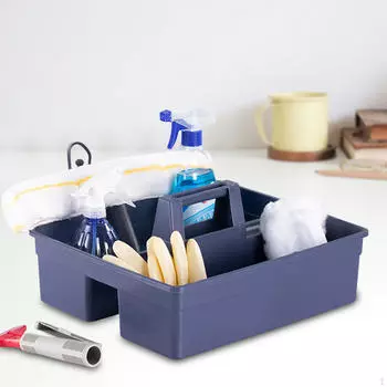 Корзина для хранения разных вещей, тележка для инструментов, удобный держатель для инструментов, многофункциональный предмет Medium темно-серого