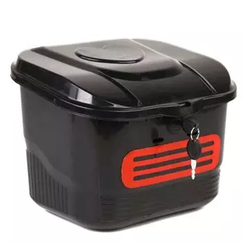 Корзина для хранения велосипедов с замком для езды на открытом воздухе, корзина для электросамоката и велосипеда спереди