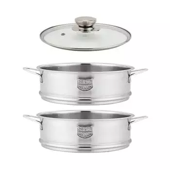 Корзина для пароварки из нержавеющей стали 304 с двумя ушками, кастрюля для риса, решетка для варки на пару, корзина для слива, кухонный инструмент для приготовления пищи