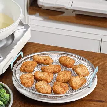 Корзина для пароварки из нержавеющей стали, кухонная корзина-дуршлаг, сетка для жареных во фритюре продуктов, многофункциональная посуда для приготовления пищи на пару