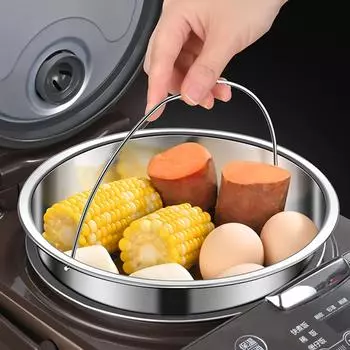 Корзина для пароварки из нержавеющей стали, подставка для варки на пару димсамов и пельменей, кухонный инструмент для любителей готовить S
