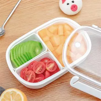 Корзина для риса пищевого класса Сохраняет свежесть Герметичность 2/3 решетки Портативные кухонные гаджеты Портативный ланч-бокс Термостойкость