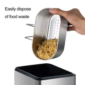 Корзина для слива раковины из нержавеющей стали Yousheng, устойчивая к коррозии, эффективная фильтрация, кухонный органайзер, угловой фильтр для раковины D