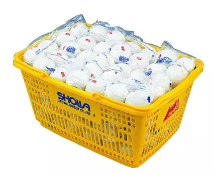 Корзина для тренировочных мячей Lucent Akaem, белая, 10 дюжин, белая (120 штук) М-40030 белый