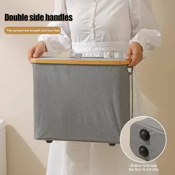 Корзина для туалетной бумаги с крышкой, большой вместимости, простая установка, многоцелевой отдельно стоящий органайзер для туалетной бумаги в ванной комнате, держатель для бумаги серый