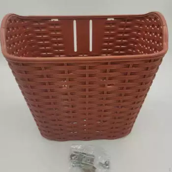 Корзина для велосипеда, передняя корзина для велосипеда, простота установки и очистки, корзина на руль винтажного дизайна, подвесная чёрный