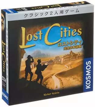 Kosaic Lost Cities Complete японская версия 30 для 10 лет и настольная игра (2 игрока, минут, до)