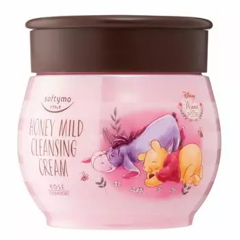 KOSE Cold Cream Можно также использовать для ресниц. Поры гладкие и Те, кто обеспокоен сухостью (Мед Мягкий) расширения. влажный. кожа.