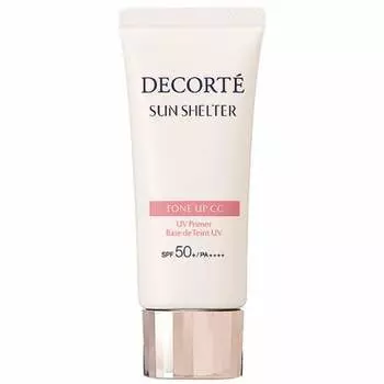 Kose COSME DECORTE Sun Shelter Tone Up CC SPF50+/PA++++ 35g 01 Light Beige (Stock) Bar