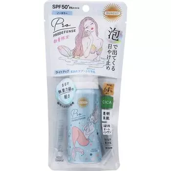 KOSE COSMEPORT Sankat MK Pro D Универсальный УФ-мусс с легким эффектом 60 г SUNCUT Sun Care Энергично встряхните баллончик вверх и вниз, пока шарик в баллончике не сделает ак