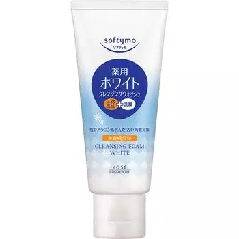 KOSE COSMEPORT Sofitimo White Лечебное очищающее средство для умывания White Mini 60 г (Квази-лекарство) Основы очищения лица Нанесите необходимое количество средства (около 2 см) в