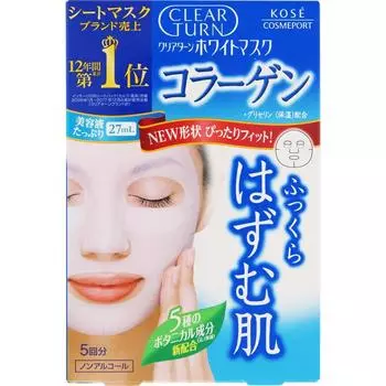 Kose Cosmetics Port Clear Turn White Mask 5 раз Kose Cosmetics Port