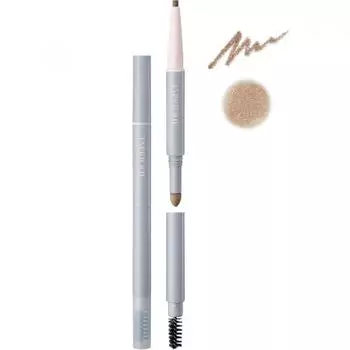 Kose Esprique Esprique W eyebrow Styler Pencil Powder BR301 Слегка яркий коричневый