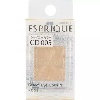 Kose ESPRIQUE Select Eye Color N GD005 1.5g Eye area (eye shadow and eye color) Apply a small amount to your tip or fingertip and spread lightly on th