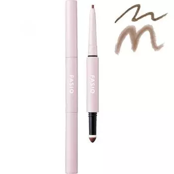 Kose Fasio Fasio Карандаш для бровей, оттенок 02 Коричневый