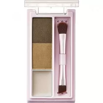 Kose Fasio Fasio Пудра-основа для бровей 02 Светло-коричневый