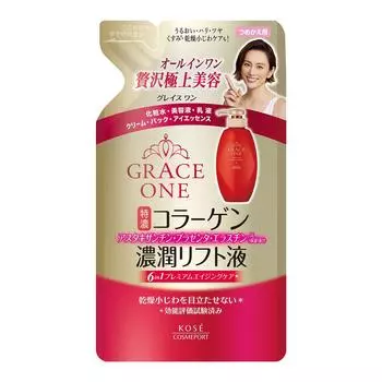 KOSE Grace One Концентрированная Лифтинг Жидкость Сменный Блок 200мл