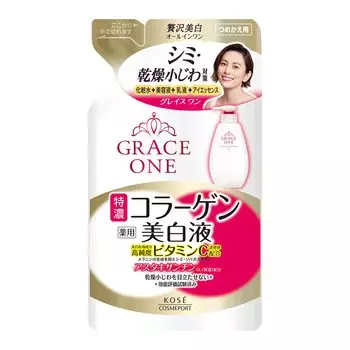 KOSE Grace One Medicated Whitening Концентрированная жидкость Refill 200 мл (Квази-лекарство)