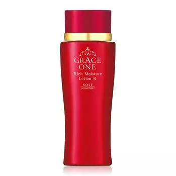 KOSE Grace One Насыщенный увлажняющий лосьон (Очень влажный) Лосьон 180 мл + 1 упаковка тампонов для носа в качестве бонуса