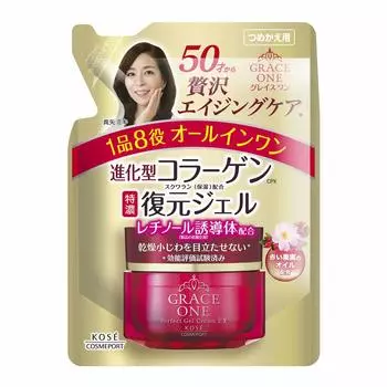 KOSE Grace One Rich Repair Gel EX Сменный блок 90 г Все в одном