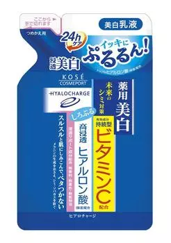 KOSE Hyalocharge White Лечебный белый молочный лосьон, сменный блок 140 мл (Квази-лекарство)