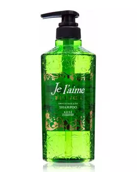 KOSE KOSE Jereme Full Boss Brightening Shampoo Smooth Pump 500ml Non-Silicon (Bright & Sleek)