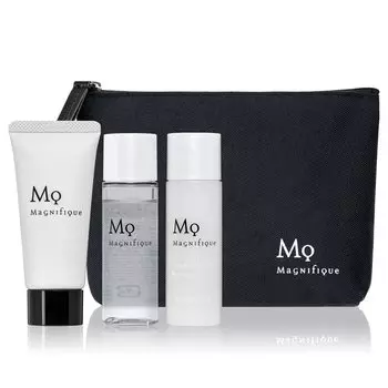 KOSE Magnifique Skin Care Пробный набор пенка с мешочком MQ Magnifique KOSE Men s [Очищающее средство 30 г/лосьон 30 мл/эмульсия 30 мл]