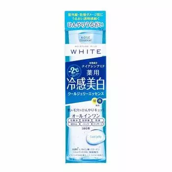 kose moist mild white охлаждающая желейная эссенция 200 мл охлаждающая отбеливающая желейная эссенция
