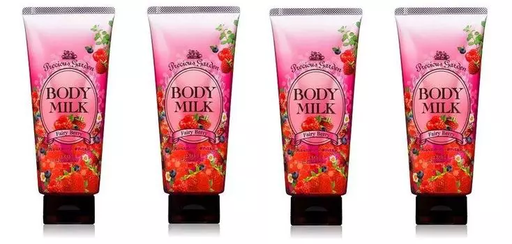 KOSE Precious Garden Body Milk 200 г x 4 шт. [Оптовая закупка] (Ягода Феи)
