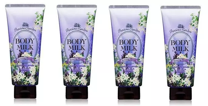 KOSE Precious Garden Body Milk 200 г x 4 шт. [Оптовая закупка] (Расслабляющий цветок)